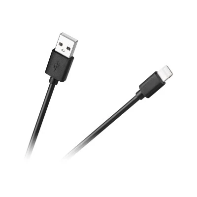 Καλώδιο USB - Lightning με μήκος 1m Cabletech σε μαύρο χρώμα 