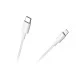 Καλώδιο USB C - Lightning με μήκος 1m Rebel σε λευκό χρ΄΄ωμα Καλώδιο USB C - Lightning με μήκος 1m Rebel σε λευκό χρ΄΄ωμα