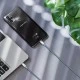 Καλώδιο USB C μέγιστη ισχύς 65W με μήκος 1m Rebel μαύρο χρώμα  με λειτουργικό σύστημα Android ή Windows