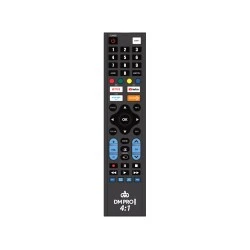 Universal τηλεχειριστήριο Smart Remote TV 4:1 DM Pro εύκολη ρύθμιση μέσω υπολογιστή έως και 4 συσκευών Universal τηλεχειριστήριο Smart Remote TV 4:1 DM Pro εύκολη ρύθμιση μέσω υπολογιστή έως και 4 συσκευών