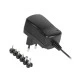 Ρυθμιζόμενο Universal Τροφοδοτικό 3-12V 1500mA 18W με σετ βυσμάτων DM PRO Power Ρυθμιζόμενο Universal Τροφοδοτικό 3-12V 1500mA 18W με σετ βυσμάτων DM PRO Power