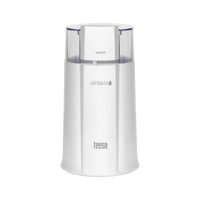 Ηλεκτρικός μύλος καφέ Teesa Aroma G10 με χωρητικότητα 50gr σε λευκό χρώμα