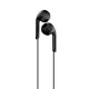 Ακουστικά stereo jack 3.5mm για Apple  & Android HR-ME25 σε μαύρο χρώμα εξαιρετική ποιότητα ήχου
