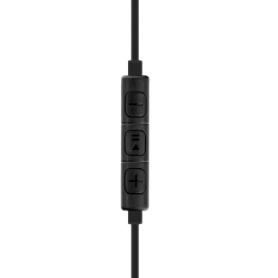 Ακουστικά stereo jack 3.5mm για Apple  & Android HR-ME25 σε μαύρο χρώμα εξαιρετική ποιότητα ήχου