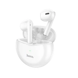 Ακουστικά ασύρματα Bluetooth  HOCO True Metall TWS EW14  σε λευκό χρώμα με διάρκεια μπαταρίας 4h