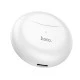 Ακουστικά ασύρματα Bluetooth  HOCO True Metall TWS EW14  σε λευκό χρώμα με διάρκεια μπαταρίας 4h