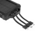 Ηλιακό Power Bank 10000mAh με USB A, Type C, Lightning Kruger&Matz με λειτουργία φακού