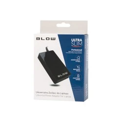 Universal τροφοδοτικό  90W με σετ βυσμάτων SLIM Blow σε μαύρο χρώμα