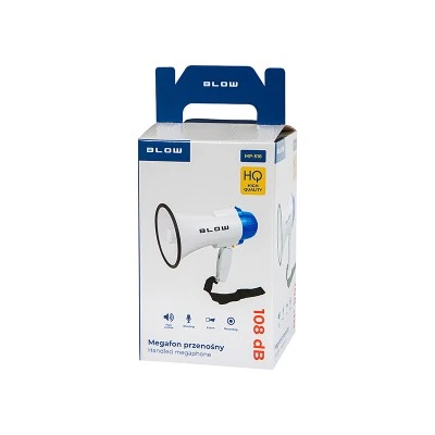 Τηλεβόας με υψηλή  ισχύς 20W MP-516 Blow & λειτουργία σειρήνας κατασκευασμένο από ABS