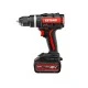 Κρουστικό δραπανοκατσάβιδο Brushless με μπαταρία 18V  κυβώτιο 2 ταχυτήτων & ροπή στρέψης 70Nm Keyang