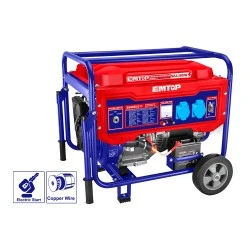 Γεννήτρια βενζίνης τετράχρονη 5.5KW 13HP 6,6kVA με χωρητικότητα 389cc με δεξαμενή χωρητικότητας 25L