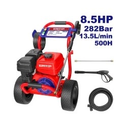 Πλυστικό βενζινοκίνητο Εmtop 8,5hp ίππους & πίεση 282Bar ehpwg8001 μέγιστη ροή νερού 570lt/h