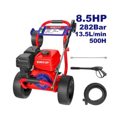 Πλυστικό βενζινοκίνητο Εmtop 8,5hp ίππους & πίεση 282Bar ehpwg8001 μέγιστη ροή νερού 570lt/h