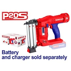 Καρφωτικό μπαταρίας Brushless για δίχαλα με ρυθμό καρφώματος 2.5 καρφιά ανά δευτερόλεπτο Emtop