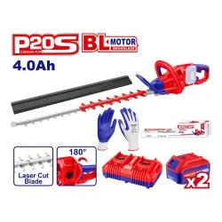 Μπορντουροψάλιδο μπαταρία λιθίου  40V Emtop 4ah & φορτιστή διπλής θύρας elht400282 με λάμα 65cm