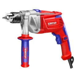 Κρουστικό δράπανο Εmtop ρεύματος με ισχύ 1100W 220-240V~50/60Hz με σετ βούρτσες άνθρακα Κρουστικό δράπανο Εmtop ρεύματος με ισχύ 1100W 220-240V~50/60Hz με σετ βούρτσες άνθρακα