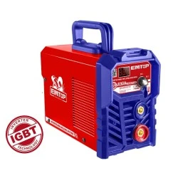 Ηλεκτροκόλληση Εmtop inverter 160Α ηλεκτροδίου (mma) ewdem1611 με διακόπτη ρύθμισης της έντασης 