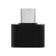 Αντάπτορας USB A θηλυκό σε USB type C αρσενικό OTG F/M σε μαύρο χρώμα 
