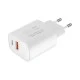 Φορτιστής USB A - USB C 30W με λειτουργία Power Delivery και Quick Charge Kruger&Matz GAN Φορτιστής USB A - USB C 30W με λειτουργία Power Delivery και Quick Charge Kruger&Matz GAN