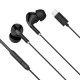 Ακουστικά in-ear με υποδοχή USB-C & μικρόφωνο Kruger&Matz C1 σε μαύρο χρώμα 