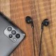 Ακουστικά in-ear με υποδοχή USB-C & μικρόφωνο Kruger&Matz C1 σε μαύρο χρώμα 