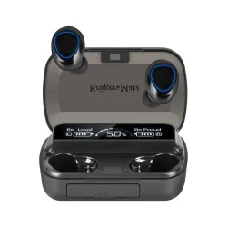 Ακουστικά ασύρματα in-ear  με θήκη φόρτισης - powerbank Kruger&Matz M10 εμβέλεια ΒΤ έως 10m