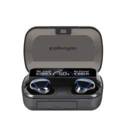 Ακουστικά ασύρματα in-ear  με θήκη φόρτισης - powerbank Kruger&Matz M10 εμβέλεια ΒΤ έως 10m