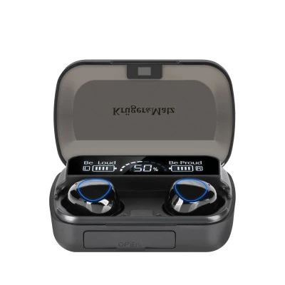 Ακουστικά ασύρματα in-ear  με θήκη φόρτισης - powerbank Kruger&Matz M10 εμβέλεια ΒΤ έως 10m