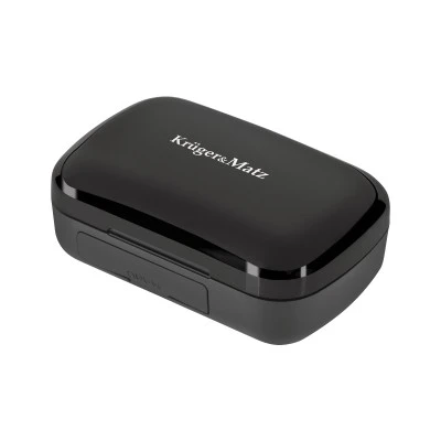Ακουστικά ασύρματα in-ear  με θήκη φόρτισης - powerbank Kruger&Matz M10 εμβέλεια ΒΤ έως 10m