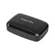 Ασύρματα in-ear ακουστικά με θήκη φόρτισης - powerbank Kruger&Matz M19 μαύρο χρώμα Ασύρματα in-ear ακουστικά με θήκη φόρτισης - powerbank Kruger&Matz M19 μαύρο χρώμα