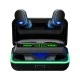 Ασύρματα in-ear ακουστικά με Βluetooth με θήκη φόρτισης και powerbank Rebel SN-E10 σε μαύρο χρώμα Ασύρματα in-ear ακουστικά με Βluetooth με θήκη φόρτισης και powerbank Rebel SN-E10 σε μαύρο χρώμα