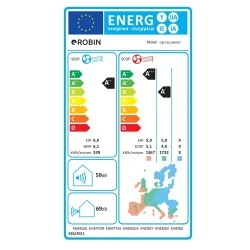 Κλιματιστικό inverter Robin CLS-H2400WF A++/A+ 24000BTU 7.1KW Wi-Fi Kit Π102,5cmxΥ32cmxΒ23,5cm