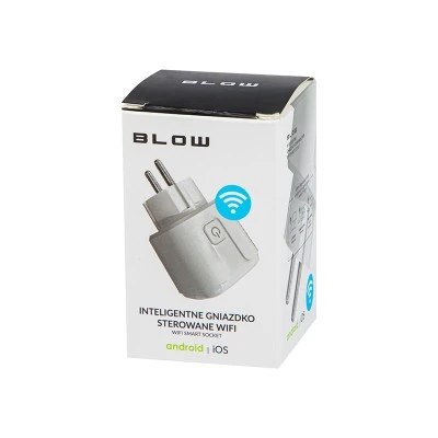 Smart πρίζα schuko WiFi TUYA V3 BLOW σε λευκό χρώμα για Android & iOS Smart πρίζα schuko WiFi TUYA V3 BLOW σε λευκό χρώμα για Android & iOS