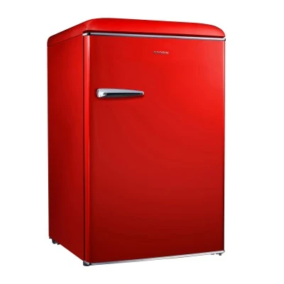 Ψυγείο μονόπορτο Robin RB-180RED σειρά retro κόκκινο 110lt Υ90cm x Π55,2cm x Β57cm