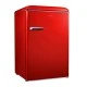 Ψυγείο μονόπορτο Robin RB-180RED σειρά retro κόκκινο 110lt Υ90cm x Π55,2cm x Β57cm