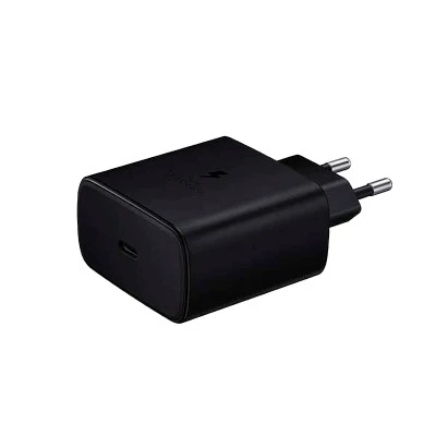 Φορτιστής με υποδοχή USB C 45W με λειτουργία Power Delivery σε μαύρο χρώμα κατά της υπέρτασης