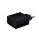 Φορτιστής με υποδοχή USB C 45W με λειτουργία Power Delivery σε μαύρο χρώμα κατά της υπέρτασης