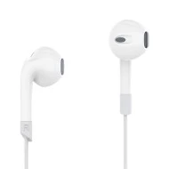 Ακουστικά ψείρες in-ear USB-C με μικρόφωνο Kruger&Matz C2 σε λευκό χρώμα 