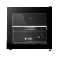 Mini-Bar Συντηρητής (Βιτρίνα) Robin Rb-60 με διαστάσεις Υ49,3xΠ48xΒ43,7cm
