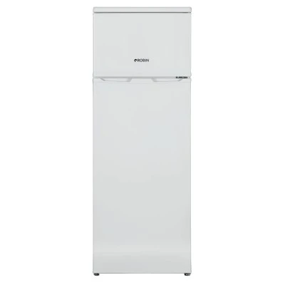 Ψυγείο δίπορτο Robin Rt-280E λευκό 243lt Π54xΒ56,5xΥ161cm FULL NO FROST