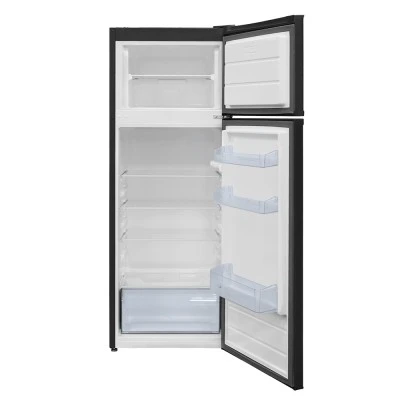 Ψυγείο δίπορτο Robin Rt-270 μαύρο 216lt Π54xΥ144cm