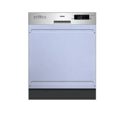 Εντοιχισμένο πλυντήριο πιάτων Robin SB-656 με μάσκα INOX για 15 σερβίτσια πλάτους 60cm