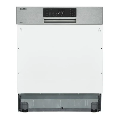 Εντοιχισμένο πλυντήριο πιάτων Robin SB-656 με μάσκα INOX για 15 σερβίτσια πλάτους 60cm
