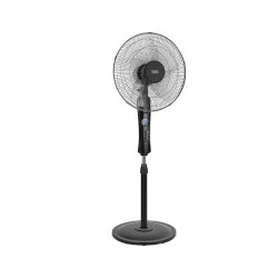 Ανεμιστήρας δαπέδου 50W 17"/43cm με τηλεχειριστήριο TEESA μαύρος