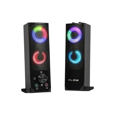 Ηχεία υπολογιστή 2.0 MS-28 soundbar BLOW με λειτουργία Bluetooth & οπίσθιο φωτισμό LED RGB