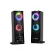 Ηχεία υπολογιστή 2.0 MS-28 soundbar BLOW με λειτουργία Bluetooth & οπίσθιο φωτισμό LED RGB