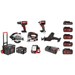 Σετ εργαλειών μπαταρίας Keyang Brushless με τάση 20V 5Ah κατάλληλο για παραγωγ΄η , εργαστήριο καθώς και για εξωτερικά συνεργεία