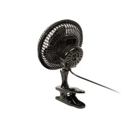 Ανεμιστήρας επιτραπέζιος 6"/15cm 25W 2σε1 με κλιπ BLOW μαύρο χρώμα
