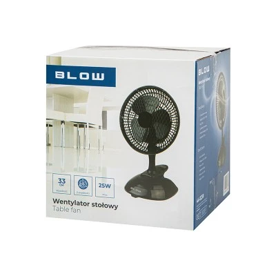 Ανεμιστήρας επιτραπέζιος 6"/15cm 25W 2σε1 με κλιπ BLOW μαύρο χρώμα Ανεμιστήρας επιτραπέζιος 6"/15cm 25W 2σε1 με κλιπ BLOW μαύρο χρώμα