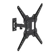 Βάση TV 23"-55" έως 30kg ρυθμιζόμενη για επίτοιχη τοποθέτηση DM PRO σε μαύρο χρώμα & κλίση +5°~-8°